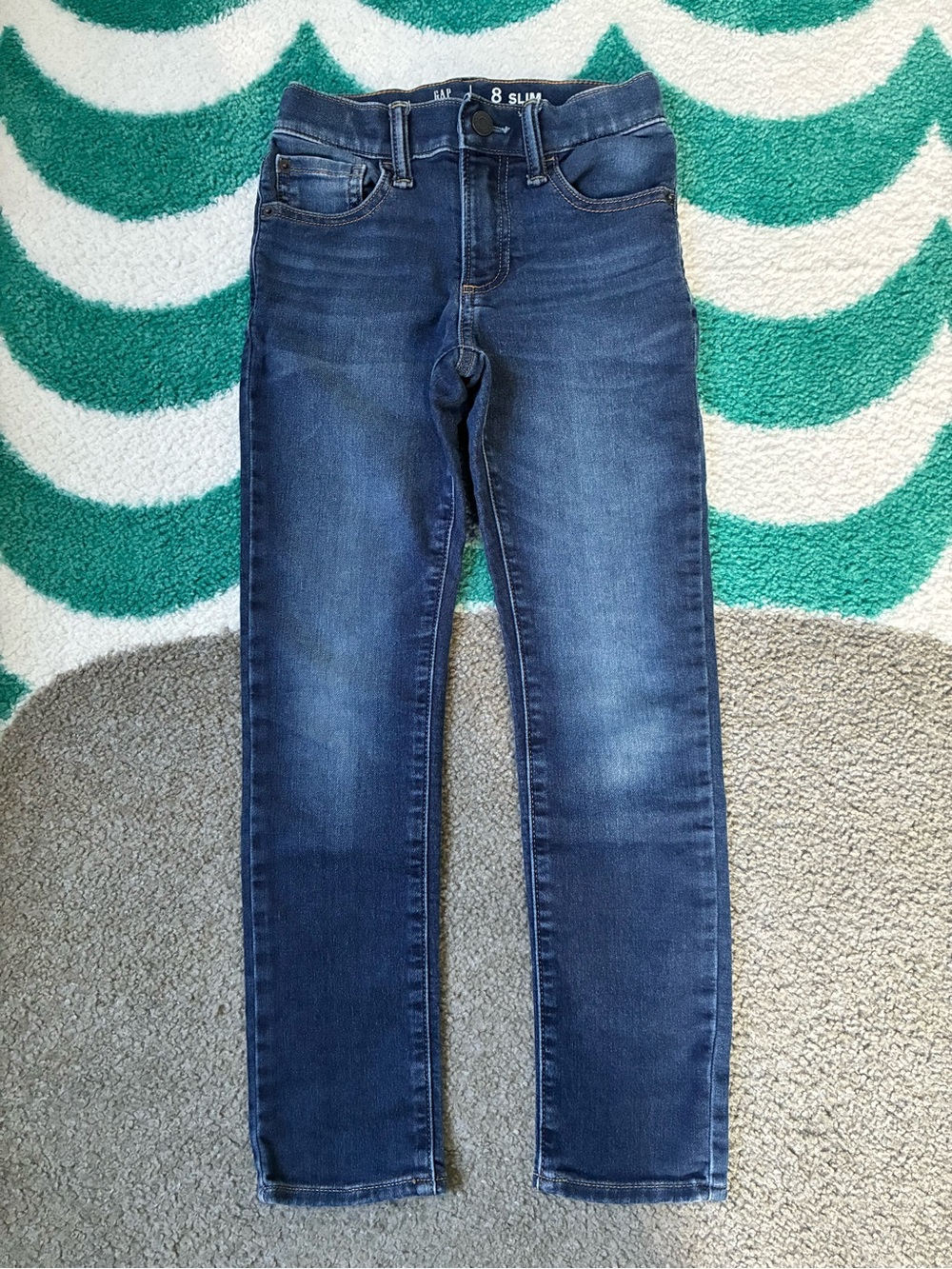 GAP Kids Slim Jeans (Dark Wash) Size 8 Slim